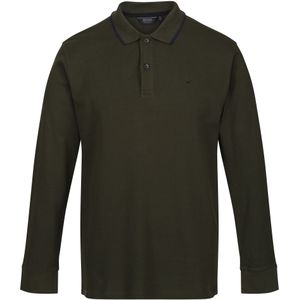 Regatta Herenpoloshirt leaonzo met lange mouwen