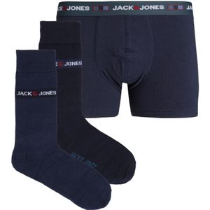 Jack & Jones Heren kerst giftbox jacdna logo donker