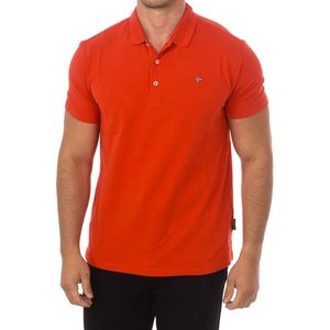 Napapijri - Polo Shirt - Rood - Katoen