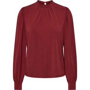 Only Onlfree life l/s modal highneck top jrs syrah