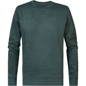 Petrol Industries M-3040-swr309 sweater round neck print donker