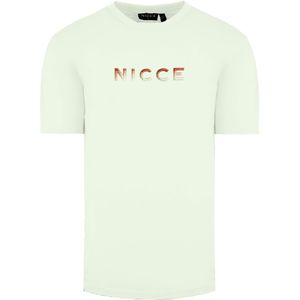 Nicce - Vina T-Shirt - Cream - Korte Mouw - Heren