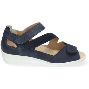 Durea - 7406 - Sandalen - Blauw - Wijdte K