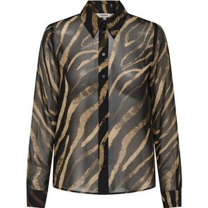 Only - Onlkeana Life - Blouse - Zwart - Lange Mouwen