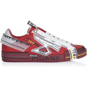 Dolce & Gabbana - Sneakers - Rood - Heren