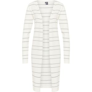 DreiMaster - Vest - Wit Grijs Gemêleerd - Dames