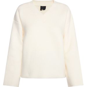 Dreimaster Gebreide trui Dames wolwit