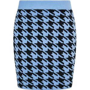 Mymo - Gebreide Rok - Blauw - Dames