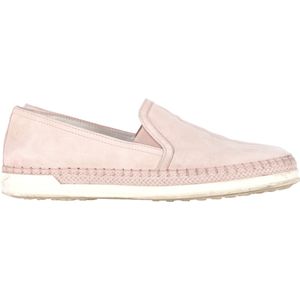 Tod's Instap Sneakers in Pastelpink Suède