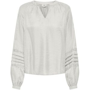 Jacqueline de Yong Jdysully ls lace top wvn off-white