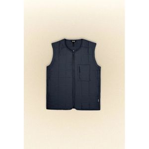 Rains - 18160 - Vest - Blauw - Voor Dames