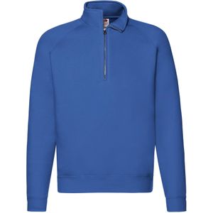 Fruit of the Loom - Unisex Premium Sweatshirt - Kwart Rits - Volwassenen