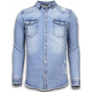 Enos Spijkerjasje denim shirt