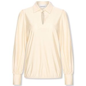Helena Hart - Top Seda - Ecru - Blouse