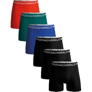 Muchachomalo Heren 6-pack boxershorts effen