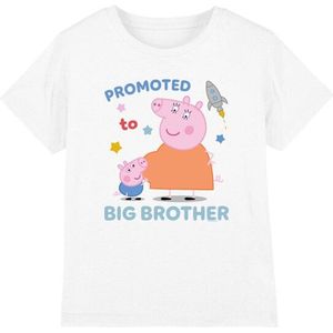 Peppa Pig Kinderen/bevorderd tot grote broer t-shirt