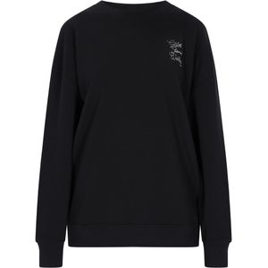 Dreimaster Sweatshirt Dames zwart
