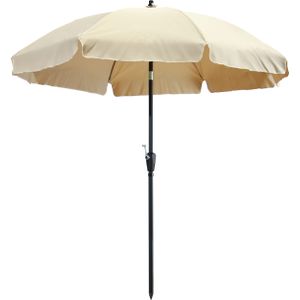 Madison parasol lanzarote round ecru 250cm -