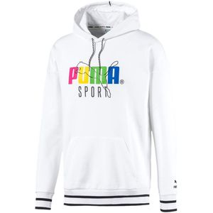 Puma - TFS Pullover - Wit - Heren Hoodie