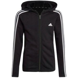 Adidas - Kinder Essentials - Gestreepte Hoodie - Met Volledige Rits