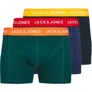 Jack & Jones Heren boxershorts trunks jacmick effen 3-pack
