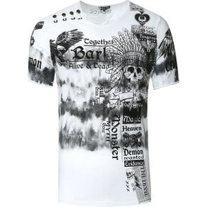 Rusty Neal - T-shirt - Tie-dye Batik - Heren - Normale Pasvorm - 100% Katoen