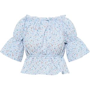 myMo - Blouse - Vichy-patroon - Korte Mouwen