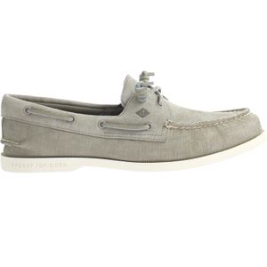 Sperry - A/O 2-Eye Plushwave - Bootschoenen - Grijs - Nubuck Leer