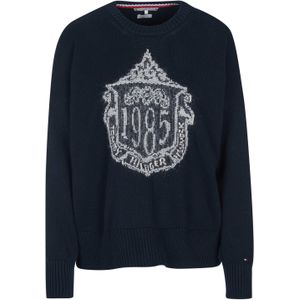 Tommy Hilfiger - WW0WW25824 CJM - Trui - 100% Katoen - Ronde Nek - Lange Mouw