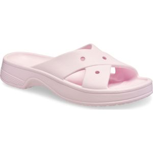 Crocs - Classic Cross Strap - Sandalen - Roze
