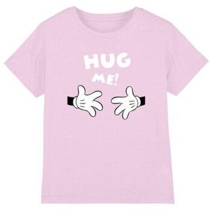 Disney Kinderen/kinderen knuffel me mickey mouse valentijnsdag t-shirt