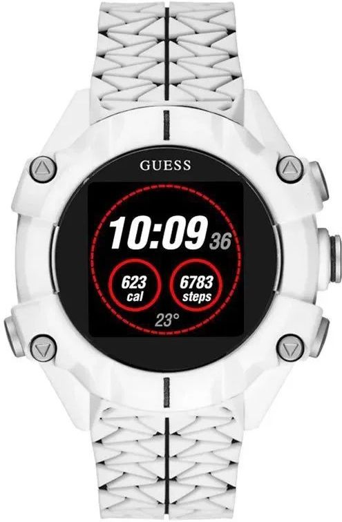 Guess Te hars horloge met digitale functies