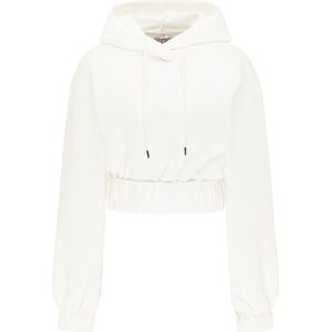 Mymo - duilio - Hoodie - Wolwit - Cropped Stijl