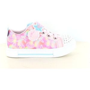 Skechers - Twinkle Toes - Unisex Schoenen - Roze - Plastic