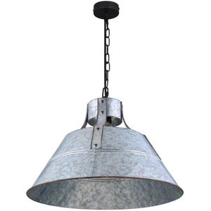 Globo Landelijke hanglamp günther i l:45cm e27 metaal -