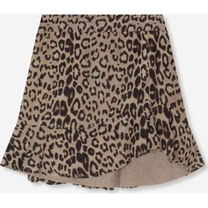 Alix The Label Animal ruffle skirt