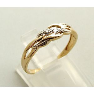 Christian Diamanten gouden ring