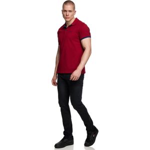 Rusty Neal - Contrast Polo Piqué Shirt - Normale Pasvorm