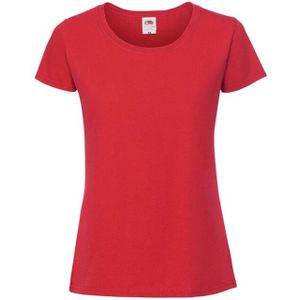 Fruit of the Loom - T-shirt - Zwart - 100% Katoen - Oeko-Tex Standaard 100