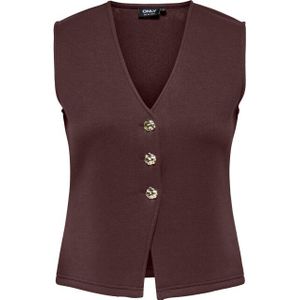 Only - Onlnaomi - Sweatvest - Rood