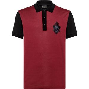 Billionaire - Polo Shirt SS Giglio - Rood - Katoen