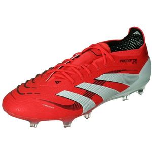adidas - Predator Elite - Voetbalschoenen - Rood Wit Zwart - Synthetisch