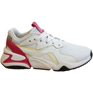 Puma - Nova - Damestrainers - Wit - Textiel