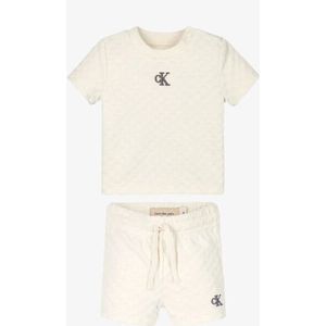 Calvin Klein - Set - Tofu - Badstof - Jongens