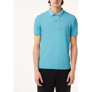 Lacoste - Slim Fit Stretch Piqué Poloshirt - Blauw