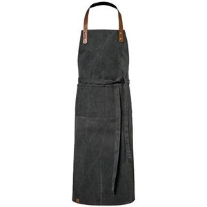 Exner Unisex pinstripe slabbenschort volwassenen