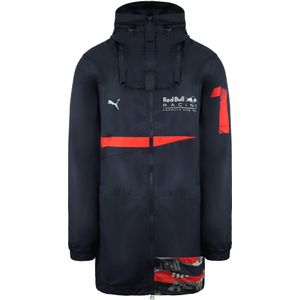 Puma - Red Bull Racing RCT - Lange Mouw Zip Up - Navy Blauw - Heren Long Jacket