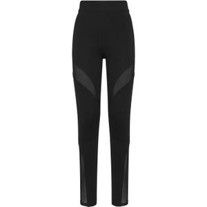 Philipp Plein - Biker Leggings - Zwart - Dames - Polyester