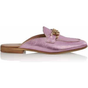 DWRS - Suva - Loafer - Metallic Roze - Comfortabele Pasvorm