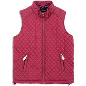 Kort Vest - Nylon Puffervest - Zwart - 90% Ganzendons - Hoog Nekontwerp